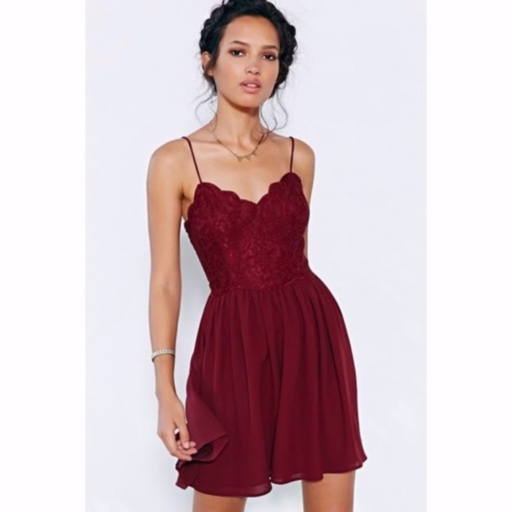 Urban Outfitters spaghetti strap lace dress
